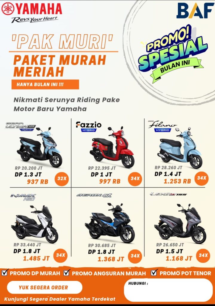 promo yamaha